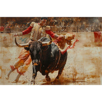 Thumbnail for Bull Oil Canvas
