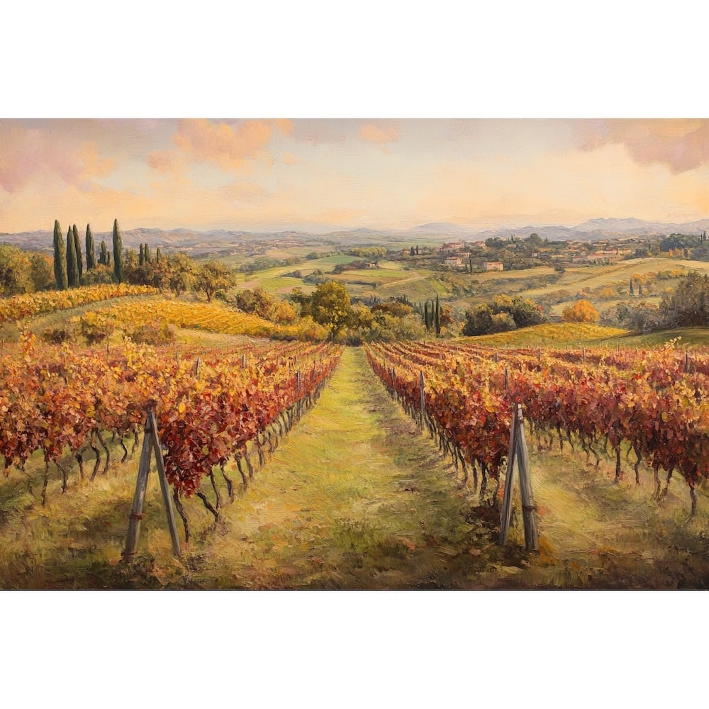 Tuscany Landscape Canvas