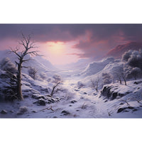 Thumbnail for Winter Landscape Painting Art