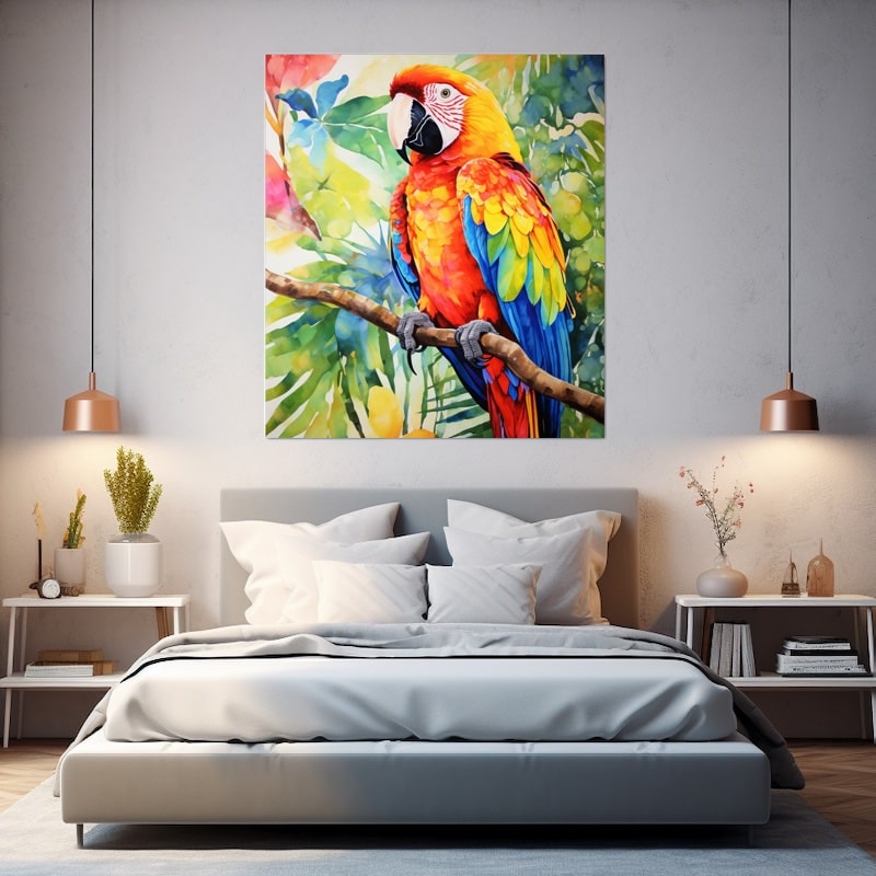 Parrot Canvas Print
