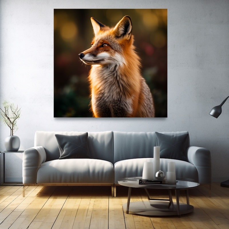 Fox Painting Image