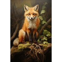 Thumbnail for Fox on Painting