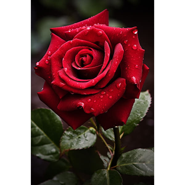 Rose Flower Painting