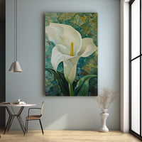 Thumbnail for White Calla Lily Flower Painting