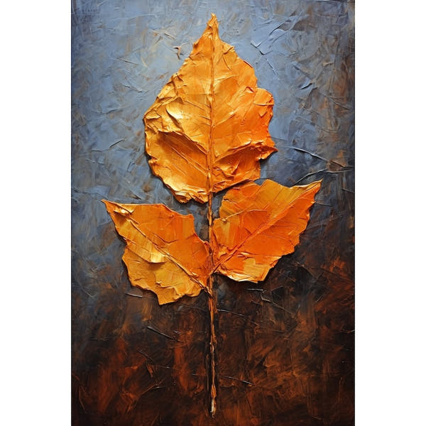 Leaf Abstract Canvas