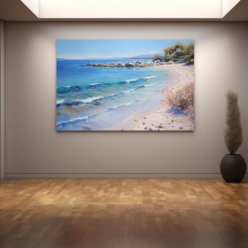 Ocean View Oil Painting