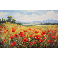 Thumbnail for Poppy Flower Acrylic Canvas