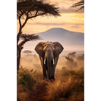 Thumbnail for African Elephant Canvas on Canvas