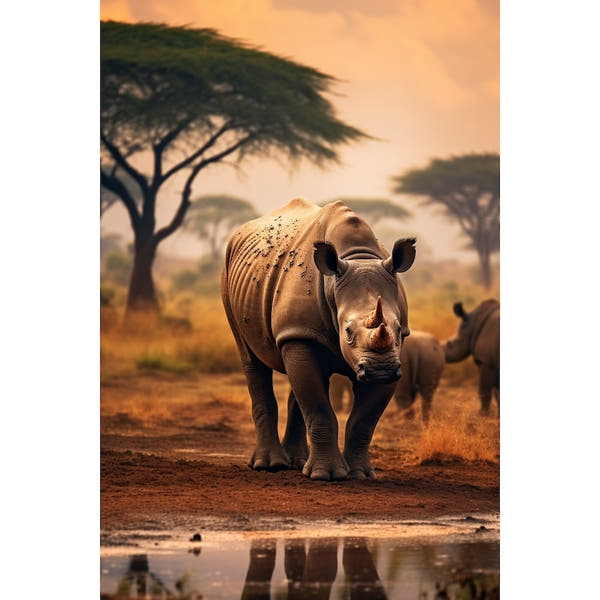 African Savanna Canvas canvas
