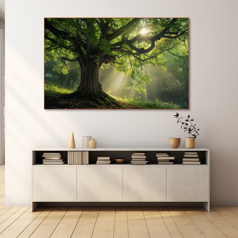 Tree Painting on Wood