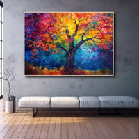 Thumbnail for Colourful Tree Painting