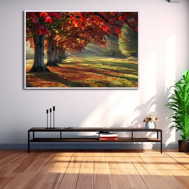 Colourful Tree Canvas