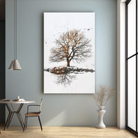 Thumbnail for Metallic Tree Painting