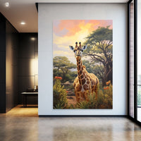 Thumbnail for Giraffe Art Painting