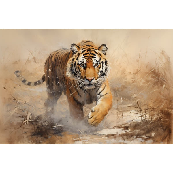 Tiger Art Canvas
