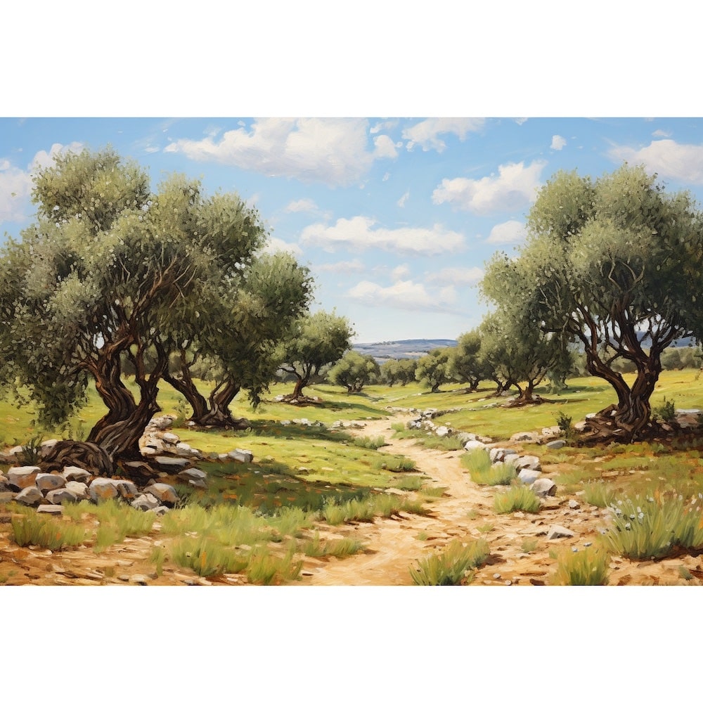 Olive Tree painting Art
