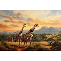 Thumbnail for Giraffe Art Painting