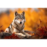 Thumbnail for Canvas of Wolf