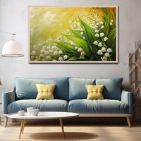Thumbnail for White Flower Canvas Art