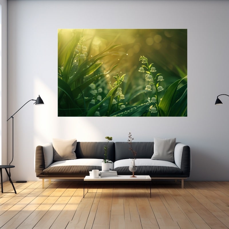 Flower Canvas Art Print