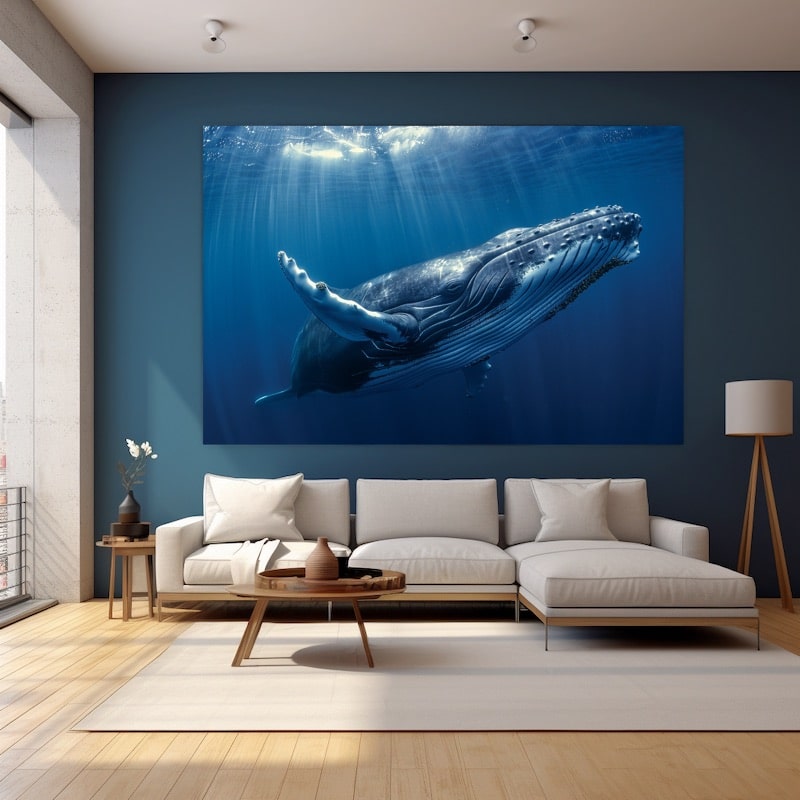 Whale Canvas