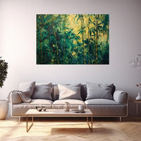 Thumbnail for Bamboo Tree Acrylic Painting