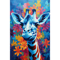 Thumbnail for Blue Giraffe Canvas