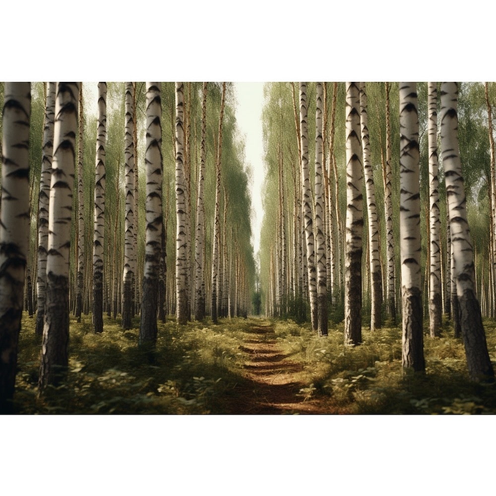 Breathtaking Birch Tree Canvas