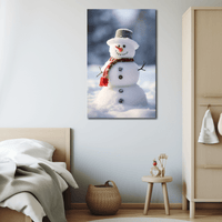 Thumbnail for Winter Snowman Painting