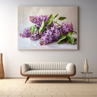 Thumbnail for Abstract Lilac Painting