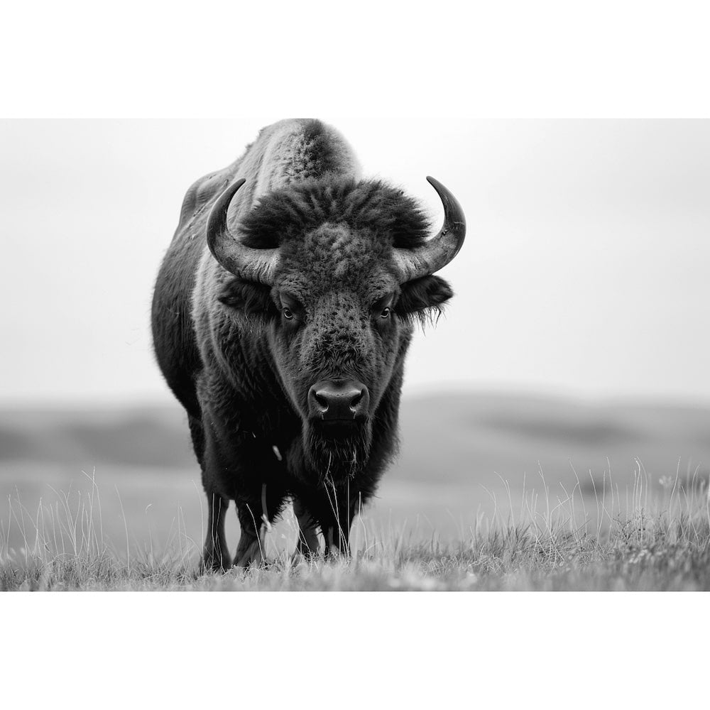 Canvas of a Buffalo