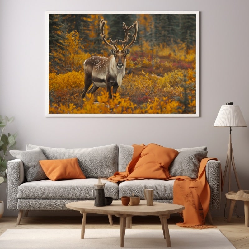 Caribou Painting