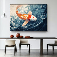 Thumbnail for Koi Carp Fish Painting