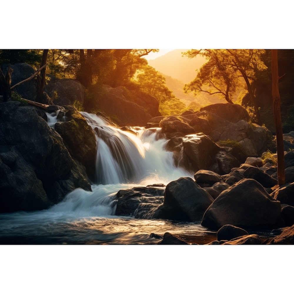 Waterfall Mural canvas