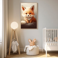 Thumbnail for Baby Fox Painting