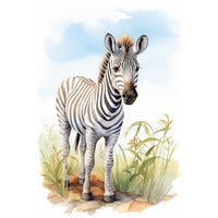 Thumbnail for Zebra Painting for Children