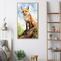 Thumbnail for Fox Watercolour Painting