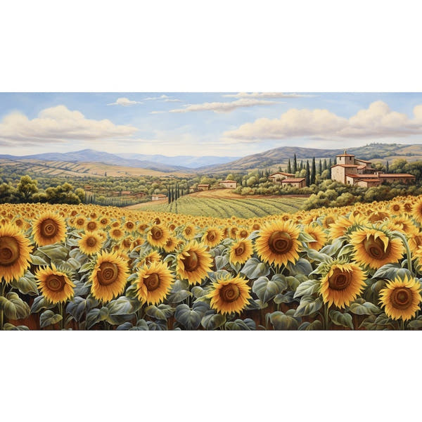 Beautiful Sunflower canvas