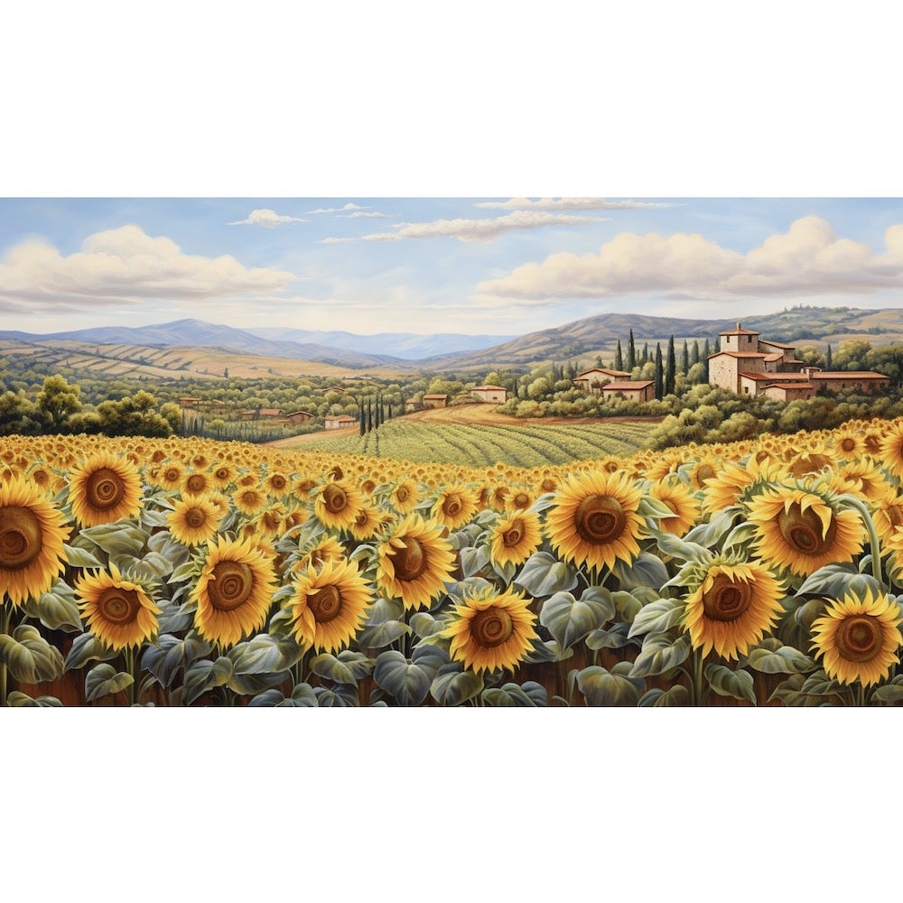 Beautiful Sunflower canvas