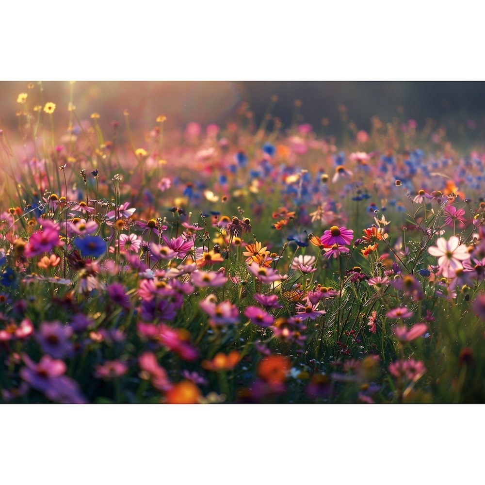 Flower Field Painting