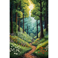 Thumbnail for Forest Path Painting
