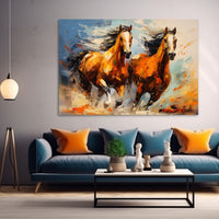 Thumbnail for Modern Art Horse Painting