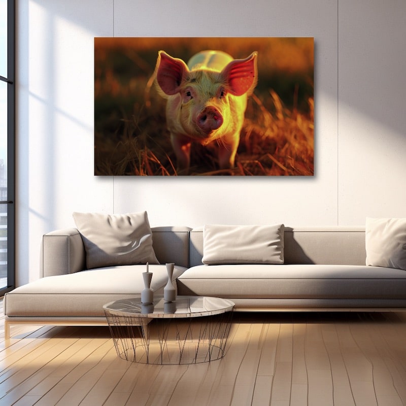 Pig Canvas