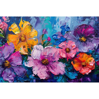 Thumbnail for Flower Abstract Art Canvas