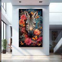 Thumbnail for Contemporary Zebra Painting