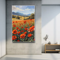 Thumbnail for Red Poppy Field Painting
