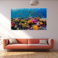 Thumbnail for Coral Canvas Wall Art