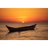 Thumbnail for Boat Sunset Canvas