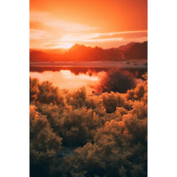 Thumbnail for Sunset Orange Canvas