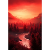 Thumbnail for Red Sunset Canvas